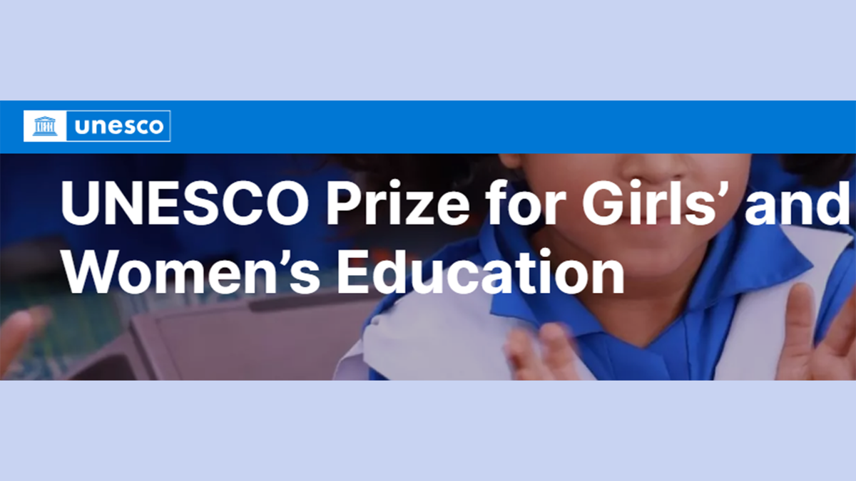 UNESCO Prize for Girls’ and Women’s Education