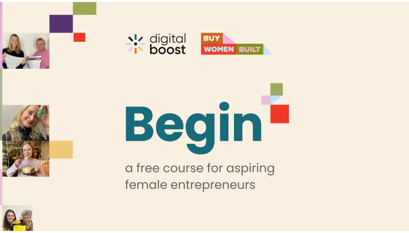 Digital Boost Free Course for Aspiring Entrepreneurs in the UK